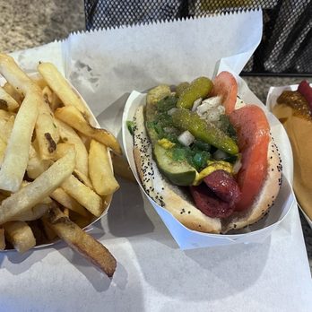 Dogslingers - Chicago Dog, Angry Dog, French Fries - Food Trucks Near Me - Fayetteville, North Carolina Dogslingers - Chicago Dog, Angry Dog, French Fries - Food Trucks Near Me - Fayetteville, North Carolina