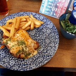 Muggleton Inn - Vegetarische lasagne.