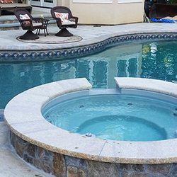 Splashy Pools and Spas  - Ingrown pool & Spa