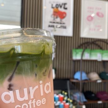 Auria Coffee - strawberry matcha - Desserts Near Me - Buena Park, California Auria Coffee - strawberry matcha - Desserts Near Me - Buena Park, California