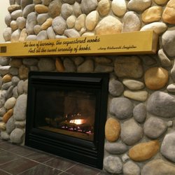 Richmond Public Library - Ironwood - Fireplace!