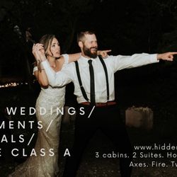 Hidden Hill Stays - WE LOVE our weddings!