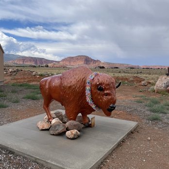 Etta Place Cidery & Taproom - Bison Mascot - Cideries Near Me - Torrey, Utah
