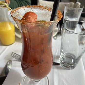 Pizza Art Wine - Decent Bloody Mary - Bartender was great. Garnished with pepperoni, sausage, cheese. Took 30 minutes to get. - Italian Near Me - Baton Rouge, Louisiana Pizza Art Wine - Decent Bloody Mary - Bartender was great. Garnished with pepperoni, sausage, cheese. Took 30 minutes to get. - Italian Near Me - Baton Rouge, Louisiana