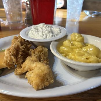 Bennett Springs State Park Dining Lodge - Chicken Strip Dinner with Cottage Cheese and Macaroni and Cheese - Parks Near Me - Lebanon, Missouri Bennett Springs State Park Dining Lodge - Chicken Strip Dinner with Cottage Cheese and Macaroni and Cheese - Parks Near Me - Lebanon, Missouri
