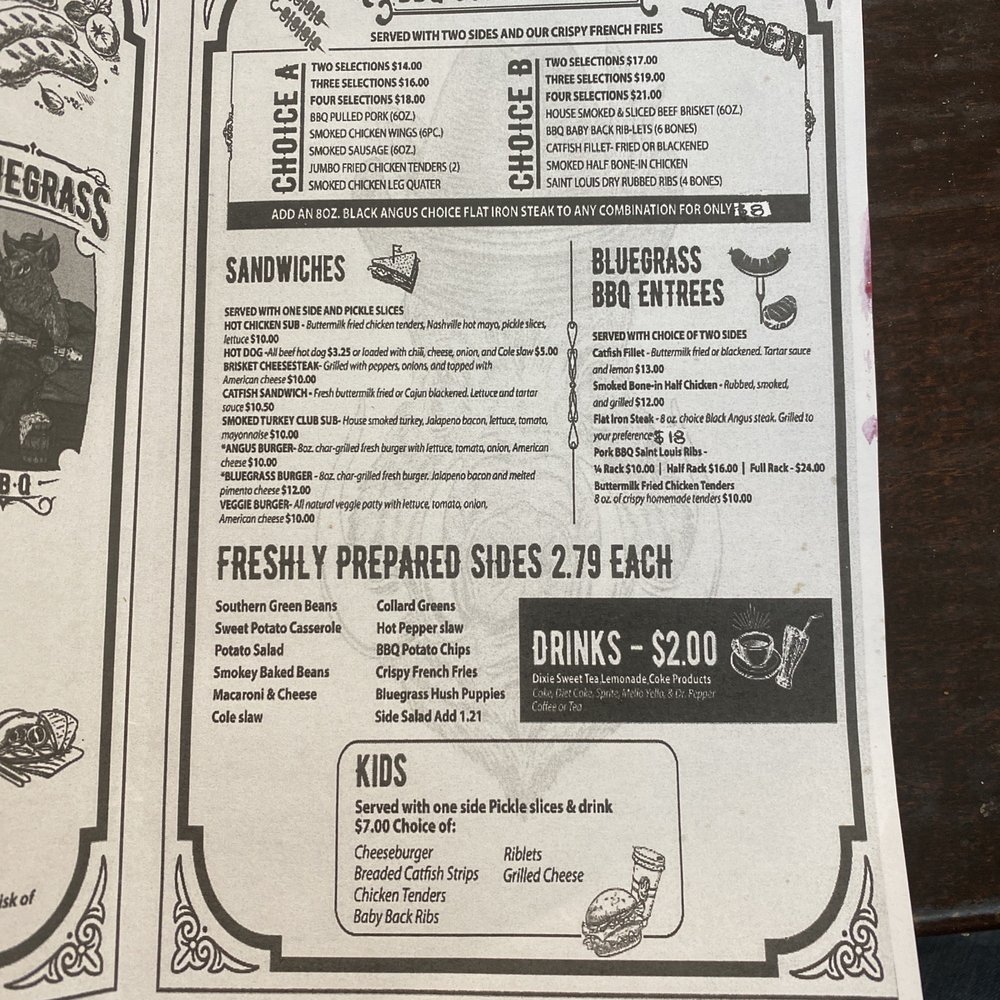 Bluegrass BBQ - Barbeque Near Me - Pembroke, Virginia