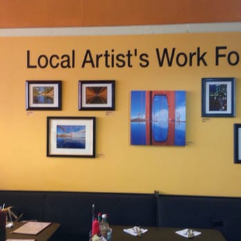 Good Day Cafe - Local artists' work for sale on the wall.very nice and I interesting - Breakfast & Brunch Near Me - Vallejo, California Good Day Cafe - Local artists' work for sale on the wall.very nice and I interesting - Breakfast & Brunch Near Me - Vallejo, California