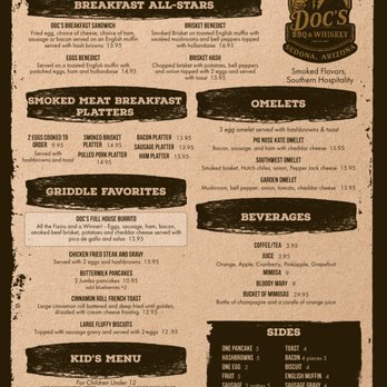 Doc’s BBQ & Whiskey - Barbeque Near Me - Sedona, Arizona Doc’s BBQ & Whiskey - Barbeque Near Me - Sedona, Arizona