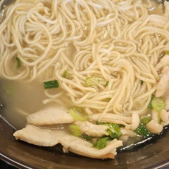 Noodlehead - Chicken Ramen Soup with chicken broth,  noodles, mushrooms and green onions. - Asian Fusion Near Me - Las Vegas, Nevada