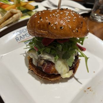 Gordon Ramsay Burger Las Vegas - mushroom swiss - Burgers Near Me - Las Vegas, Nevada