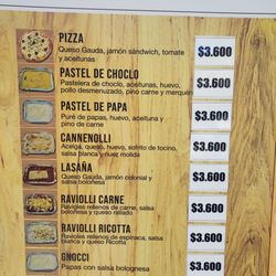 Santa Carmela - Menu as of January 2024