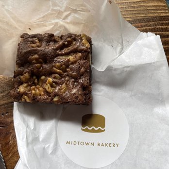 Midtown Bakery - Brownie with walnuts - Bakeries Near Me - Sacramento, California Midtown Bakery - Brownie with walnuts - Bakeries Near Me - Sacramento, California