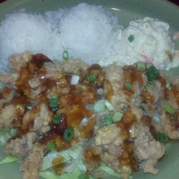 Asahi Grill - garlic chicken - Breakfast & Brunch Near Me - Honolulu, Hawaii