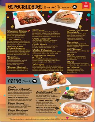 Menu photo 8 Fiesta Mexicana Garner Garner, NC Menu photo 8 Fiesta Mexicana Garner Garner, NC