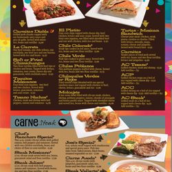 Fiesta Mexicana Garner - Specials Steak Menu