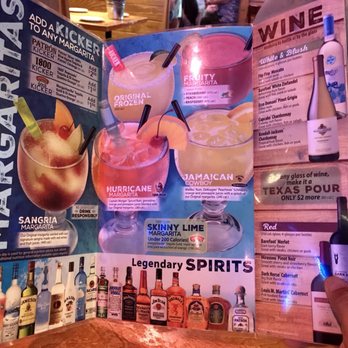 Texas Roadhouse - Drink menu... - Steakhouses Near Me - Corpus Christi, Texas Texas Roadhouse - Drink menu... - Steakhouses Near Me - Corpus Christi, Texas