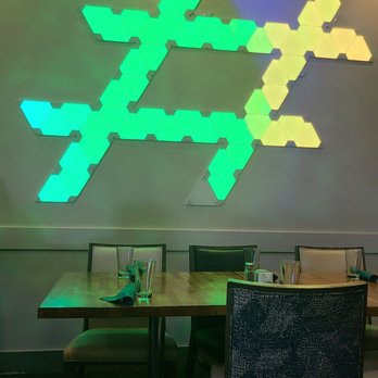 Hash Kitchen - Lights in the champagne room - Breakfast & Brunch Near Me - Scottsdale, Arizona