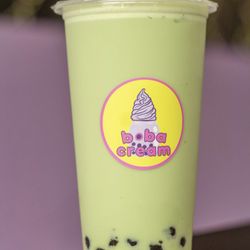 Boba Cream - Honeydew milk tea