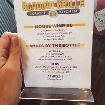 Acadian Grille Scratch Kitchen - Order the wine, the servings are generous - Cajun/Creole Near Me - Omaha, Nebraska Acadian Grille Scratch Kitchen - Order the wine, the servings are generous - Cajun/Creole Near Me - Omaha, Nebraska