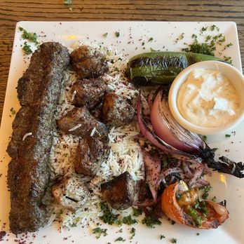 Roz Grill - Kofta and Lamb Entree - Mediterranean Near Me - Charlotte, North Carolina Roz Grill - Kofta and Lamb Entree - Mediterranean Near Me - Charlotte, North Carolina