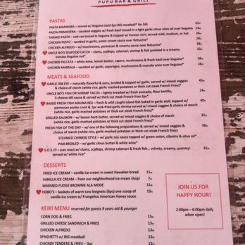 Uncle Bo's Haleiwa - Menu - Breakfast & Brunch Near Me - Haleiwa, Hawaii