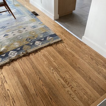 Henry Hardwood Floor Service - Original red oak floors with top nails. - Flooring Near Me - Seattle, Washington