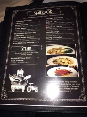 Menu photo 2 Mama Risos Restaurant Lake George, NY