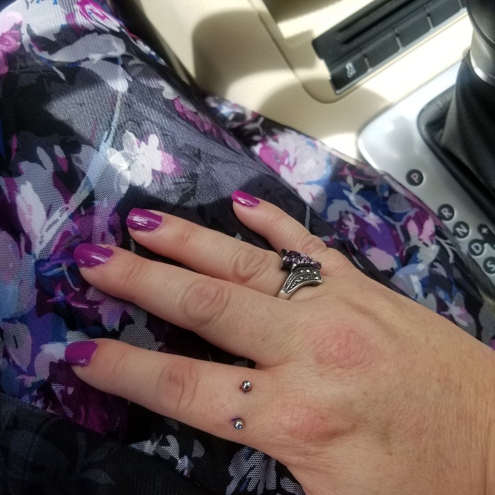 Natasa is amazing! Check out my index finger piercing! I LOVE IT! Natasa is amazing! Check out my index finger piercing! I LOVE IT!