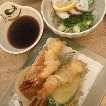 Ikenohana - Takosu (marinated octopus) 3 pcs $9 / Tempuras $10 - Japanese Near Me - Beaverton, Oregon