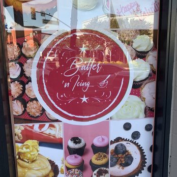 Batter ‘N Icing - Batter n icing window decor - Cupcakes Near Me - Pleasant Hill, California