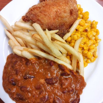 Zippy's Kailua - Mini Chilli and Chicken plate. - Diners Near Me - Kailua, Hawaii Zippy's Kailua - Mini Chilli and Chicken plate. - Diners Near Me - Kailua, Hawaii