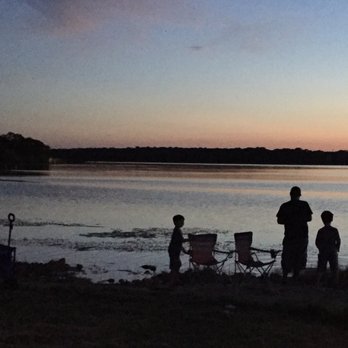Fairfield Lake State Park - Dad just reeled in a sizable catfish at the end of the day and his boys were ecstatic! - Parks Near Me - Fairfield, Texas Fairfield Lake State Park - Dad just reeled in a sizable catfish at the end of the day and his boys were ecstatic! - Parks Near Me - Fairfield, Texas