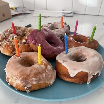 Dynamo Donut & Coffee - Half-Dozen Assorted Donuts - Coffee & Tea Near Me - San Francisco, California Dynamo Donut & Coffee - Half-Dozen Assorted Donuts - Coffee & Tea Near Me - San Francisco, California