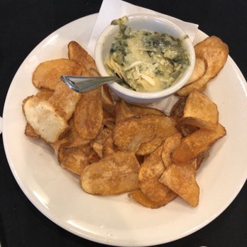 Bistro Byronz - Delicious Spinach & Artichoke Dip and chips - Salad Near Me - Baton Rouge, Louisiana Bistro Byronz - Delicious Spinach & Artichoke Dip and chips - Salad Near Me - Baton Rouge, Louisiana
