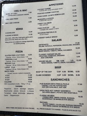 Menu photo 2 Historic Hotel Broadalbin Broadalbin, NY Menu photo 2 Historic Hotel Broadalbin Broadalbin, NY