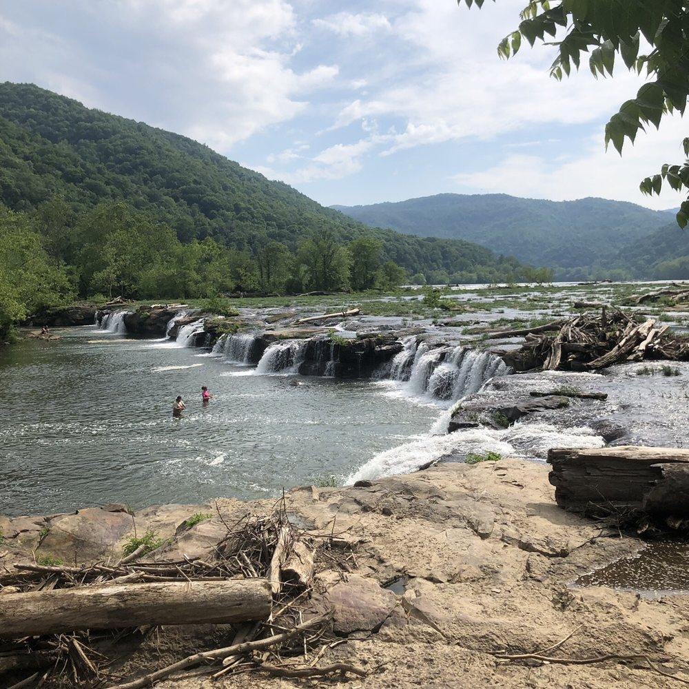 The Sandstone Falls - Hiking Near Me - Hinton, West Virginia The Sandstone Falls - Hiking Near Me - Hinton, West Virginia