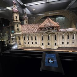 Stiftsbibliothek - The model of the Monastery