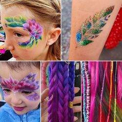 Lily Sky Face Painting