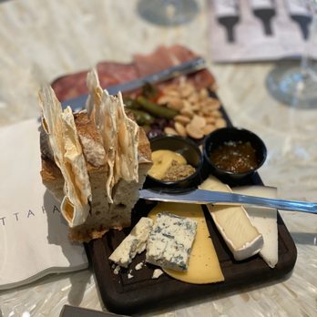 BOTTAIA Winery - Lounge charcuterie plate $22- a pretty good deal for all that you got! - Wine Tasting Room Near Me - Temecula, California BOTTAIA Winery - Lounge charcuterie plate $22- a pretty good deal for all that you got! - Wine Tasting Room Near Me - Temecula, California
