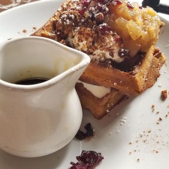 Julienne - Pumpkin waffles - New American Near Me - San Marino, California Julienne - Pumpkin waffles - New American Near Me - San Marino, California