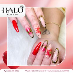 Halo Nails & Spa - Your hands are your best accessory. Elevate your everyday look with custom-designed art that turns heads in every room.