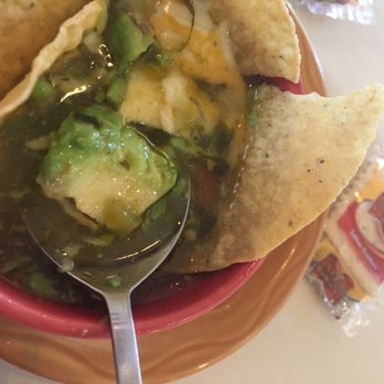 Eclectic Cafe - Tortilla soup with large chunks of avocado - New American Near Me - Tucson, Arizona