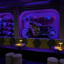 The Howlin Wolf - Motorcycle decor