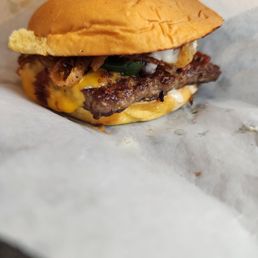 Pickle Smash Burger
