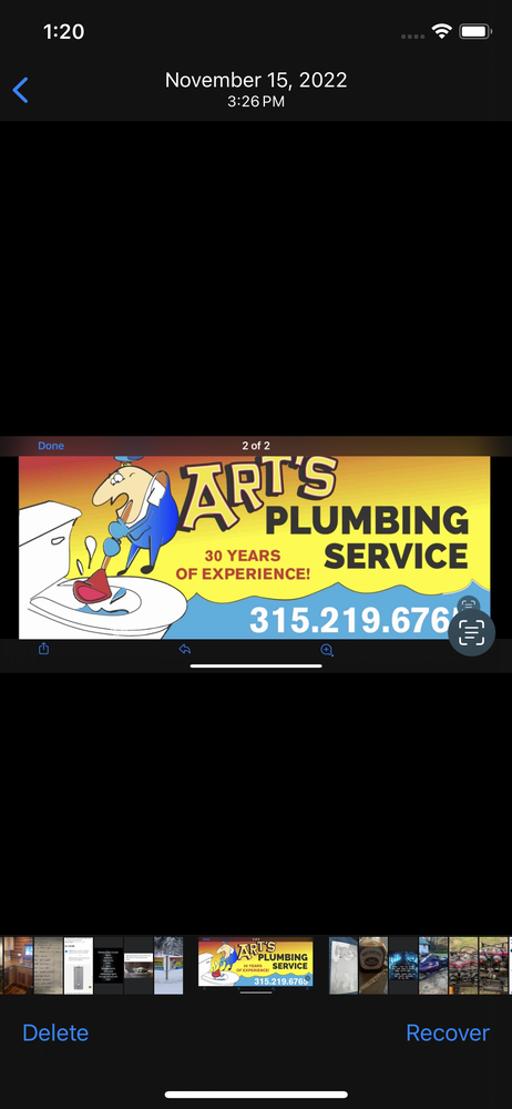 Slide of Arts Plumbing