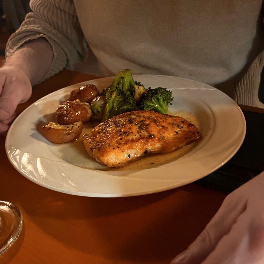 The Cellar Restaurant - The Salmon Meunière - American Near Me - Owego, New York The Cellar Restaurant - The Salmon Meunière - American Near Me - Owego, New York