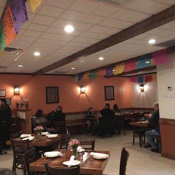 Cielito Lindo - Dining Room near closing time.  When we got here it was packed. - New Mexican Cuisine Near Me - Medford, New Jersey