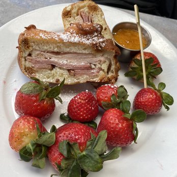 Cafe Orleans - Gluten friendly Battered & Fried Monte Cristo - Cajun/Creole Near Me - Anaheim, California