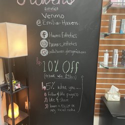 Havens Esthetics - I took advantage of the deal and booked within less than 24hrs