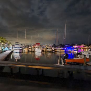 Harborside Suites at Little Harbor - In front of the hotel at night on the Bay Side - Hotels Near Me - Ruskin, Florida Harborside Suites at Little Harbor - In front of the hotel at night on the Bay Side - Hotels Near Me - Ruskin, Florida